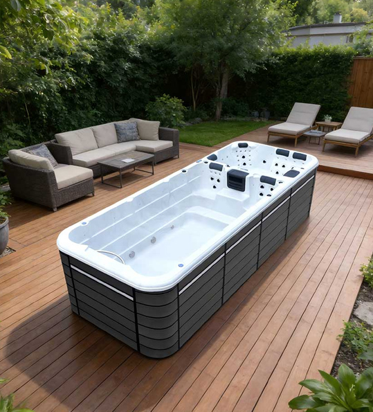 Dual-Zone Swim Spas
