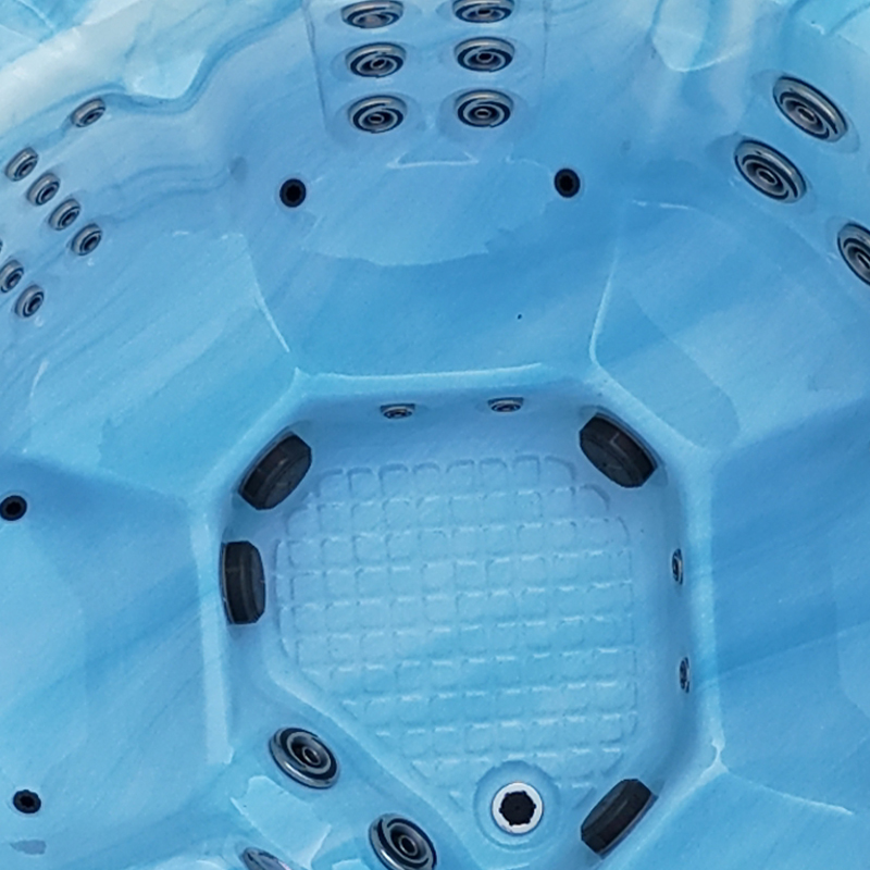 BG-8805 6-Person Round Hot Tub | BIGEER
