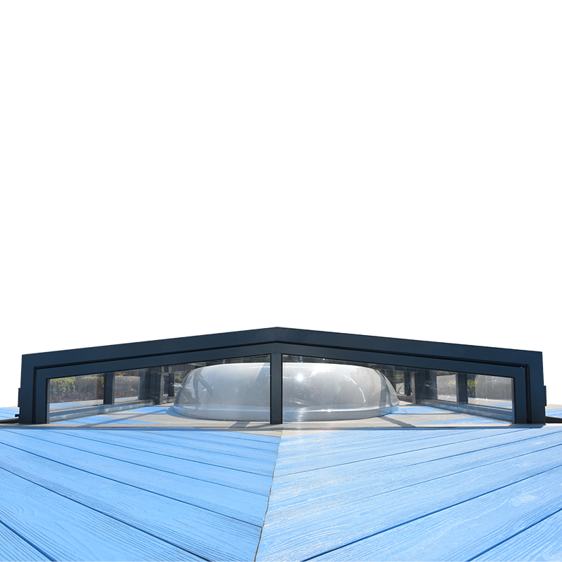 Transparent Retractable Pool Cover | BIGEER
