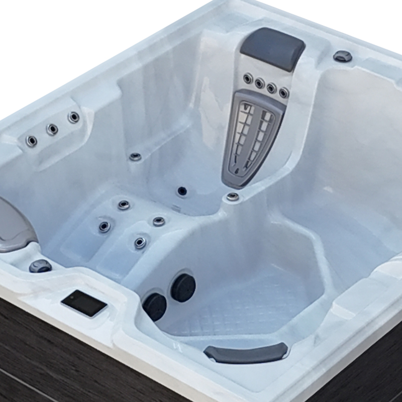 BG-8802 4-Person Hot Tub with Lounger | BIGEER