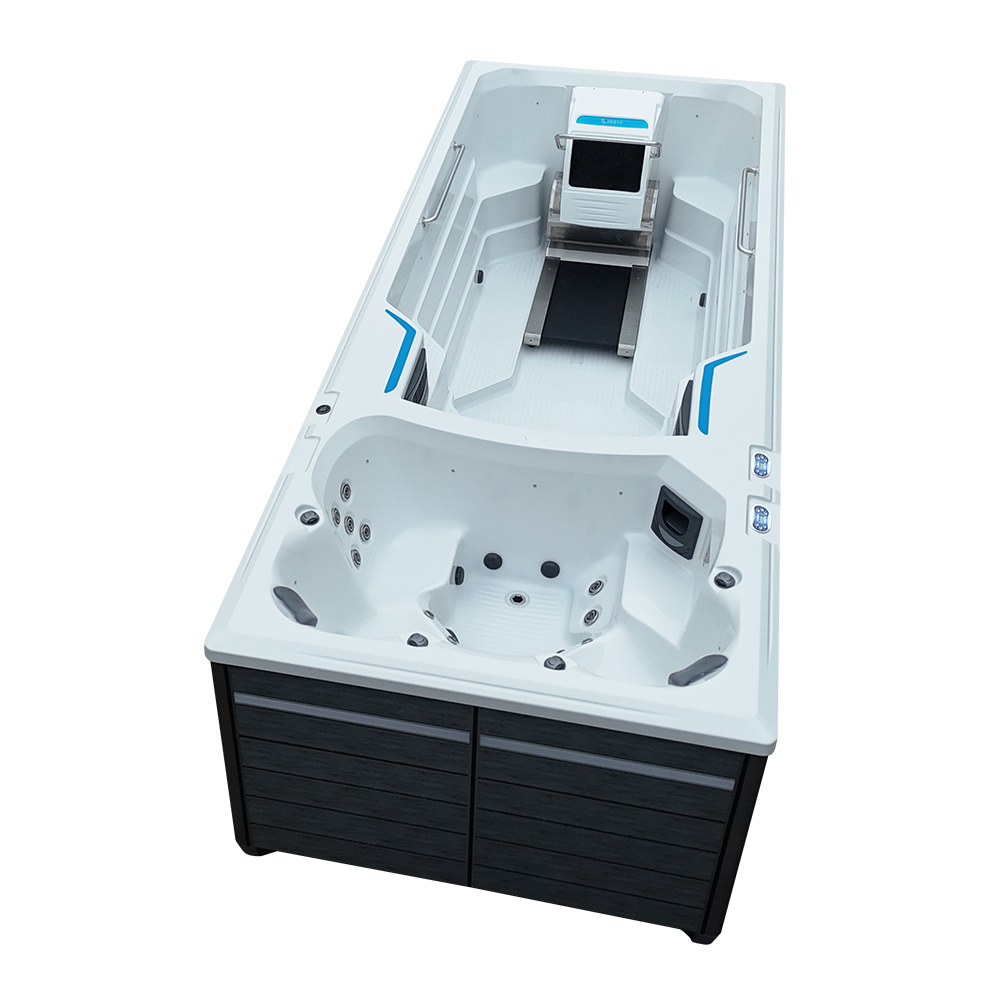 BG-6659 20' Dual-Temperature Swim Spa with 7.5 kW Variable-Speed Swim System