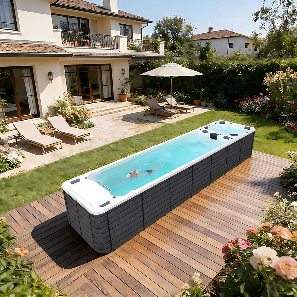 BG-6616 10m Dual Zone Swim Spa & Hot Tub | BIGEER