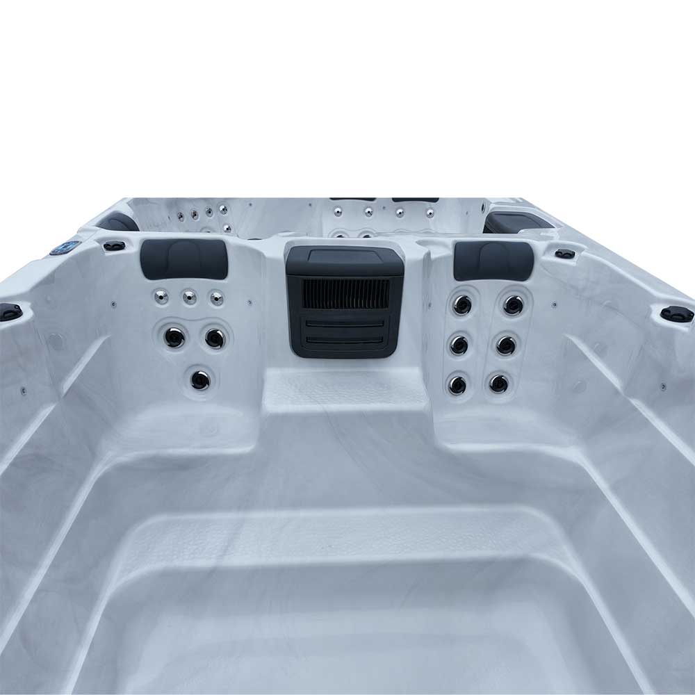 BG-6609 5.85m Dual Zone Swim Spa & Hot Tub | BIGEER