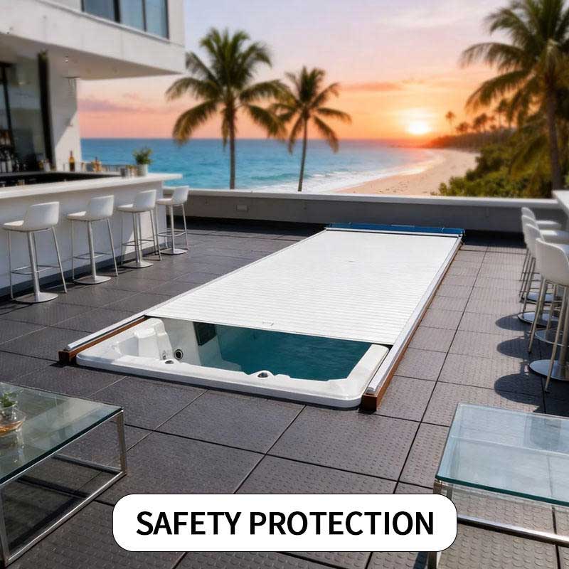 PVC Electric Rolling Pool Cover | BIGEER