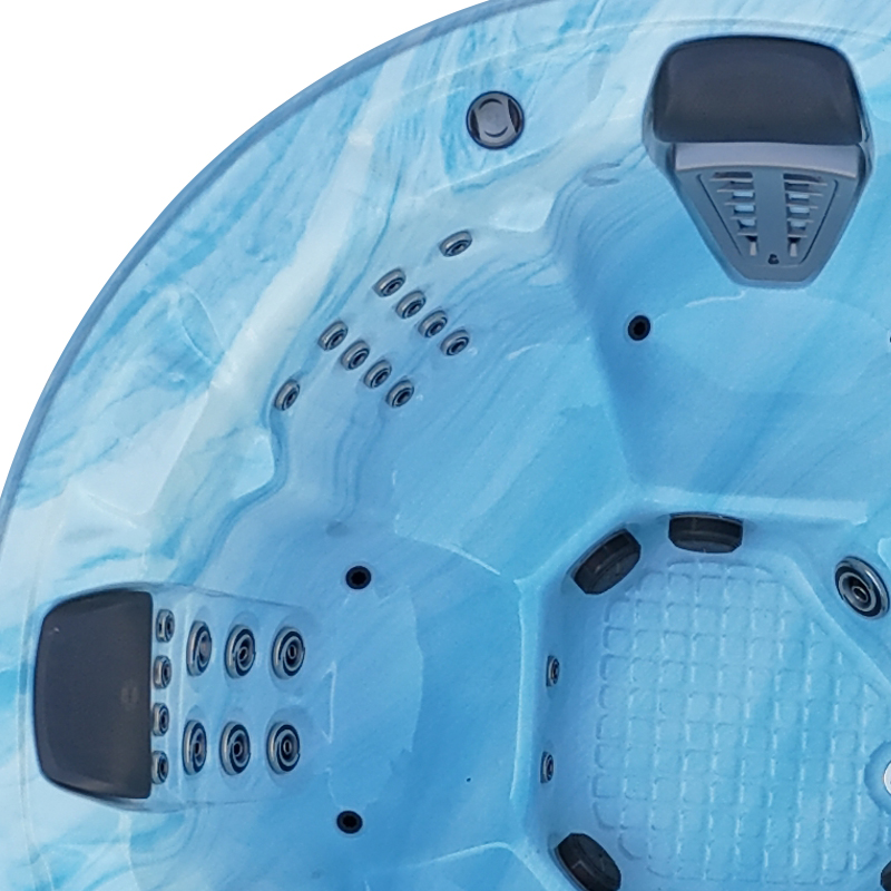 BG-8805 6-Person Round Hot Tub | BIGEER