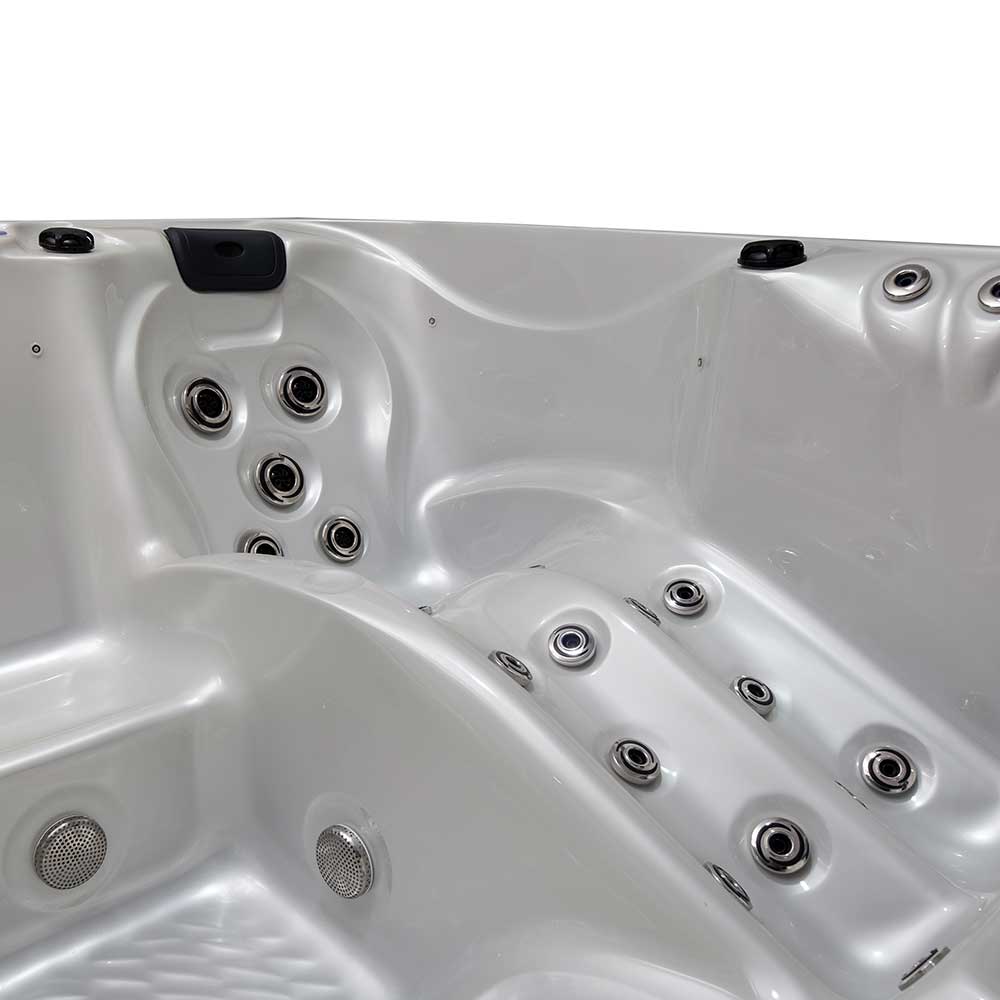 BG-8895 5-Person Dual Lounger Hot Tub | BIGEER