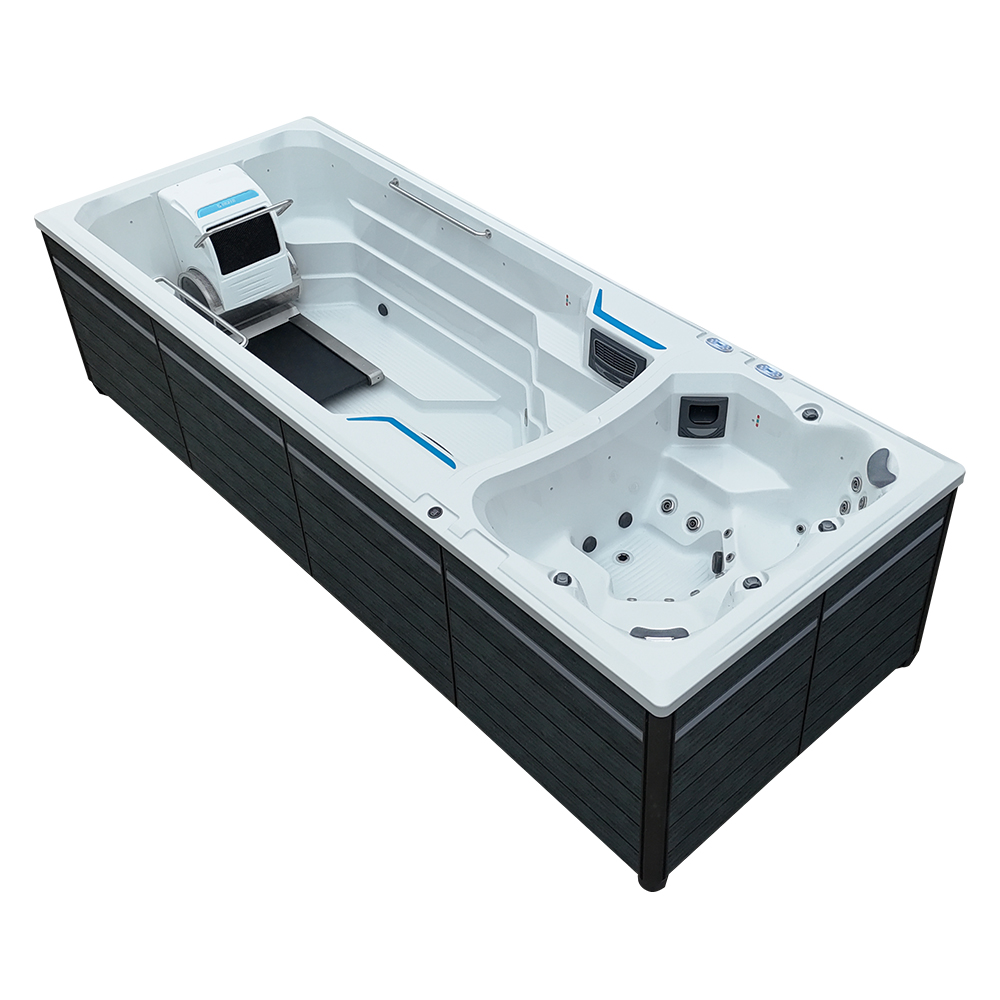 BG-6659 20' Dual-Temperature Swim Spa with 7.5 kW Variable-Speed Swim System