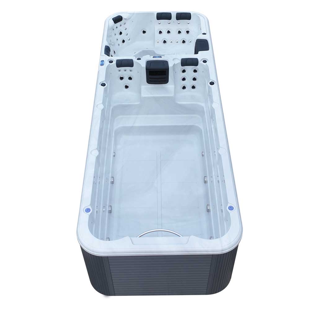 BG-6609 5.85m Dual Zone Swim Spa & Hot Tub | BIGEER