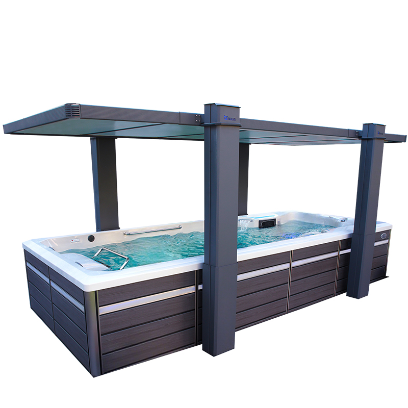 Swim Spa Lift Cover | Automatic Lifting System | BIGEER
