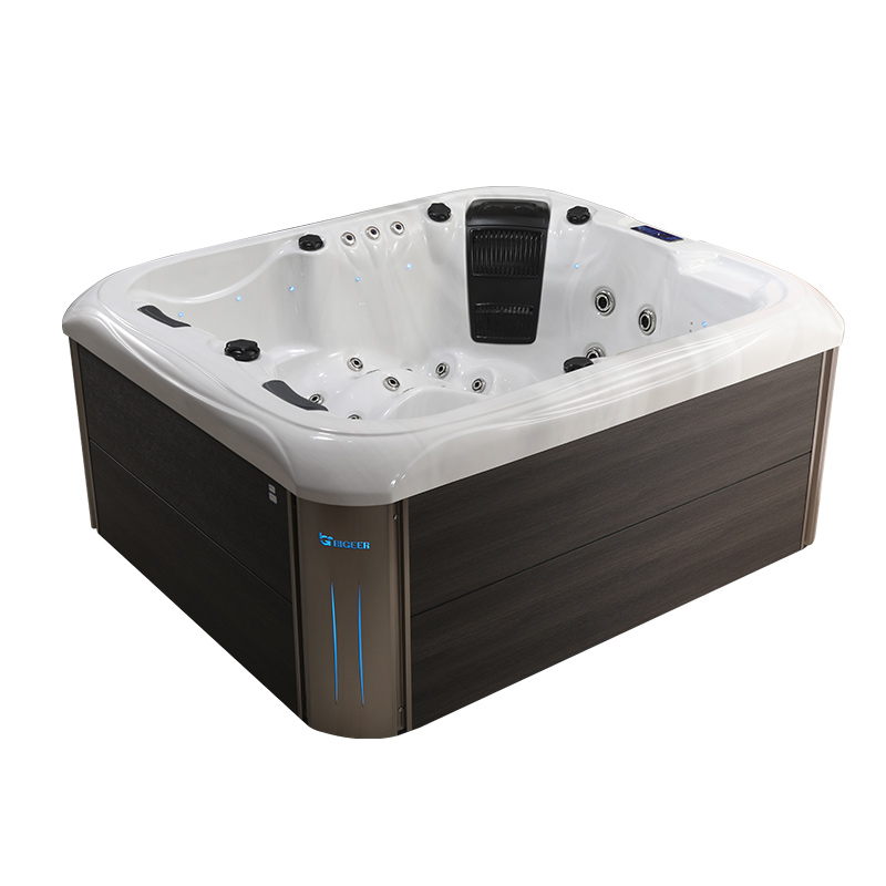 BG-8891 3-Person Dual Lounger Hot Tub | BIGEER